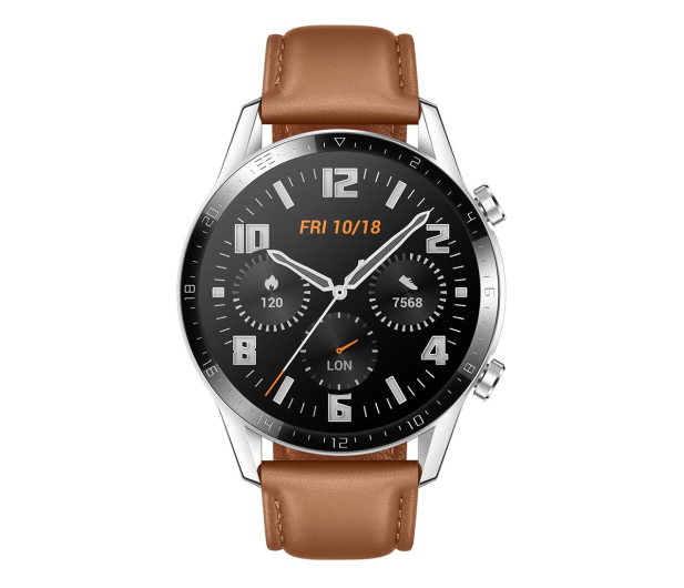 Huawei Watch GT 2 Classic 46mm srebrny - 514704 - zdjęcie 2